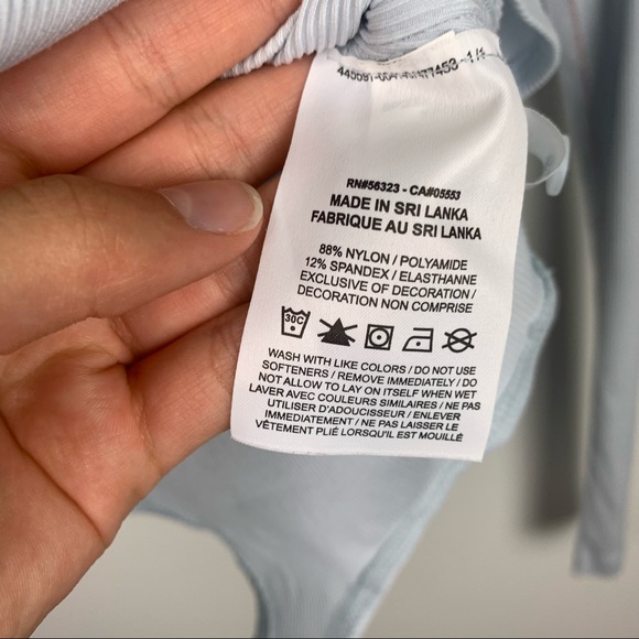 Nike Yoga Luxe Infinalon Dri-Fit Henley Bodysuit - Picture 5 of 15